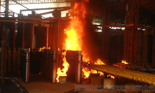廠房起火1