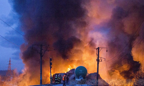 天然氣火災