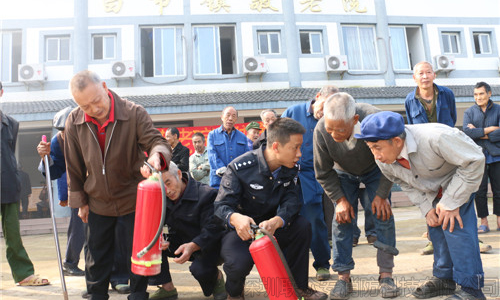 老年人群消防培訓2