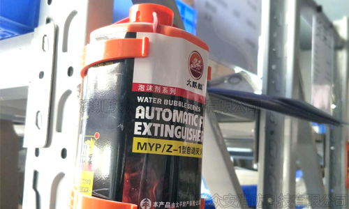 1L裝置安裝在貨架2