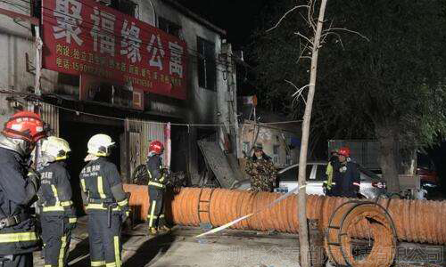 火災(zāi)現(xiàn)場(chǎng)