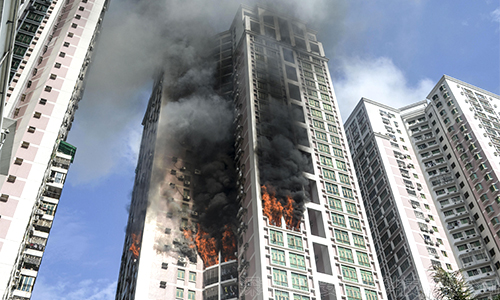 高樓火災